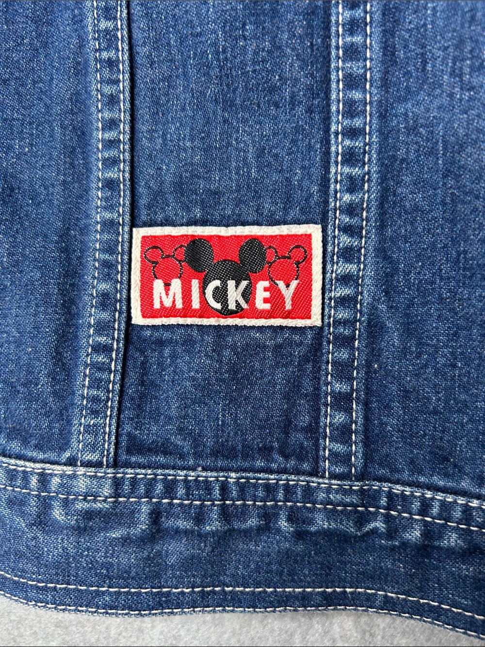 Disney Blue Denim Mickey Jean Jacket - Picture 3 of 11
